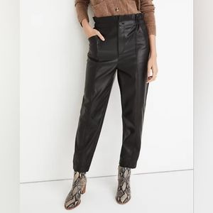 Madewell vegan leather pants